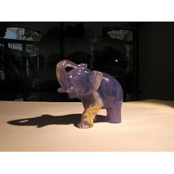 Elefant - Chalcedon dunkel 