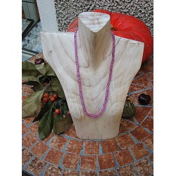 Pink Saphir-Halskette